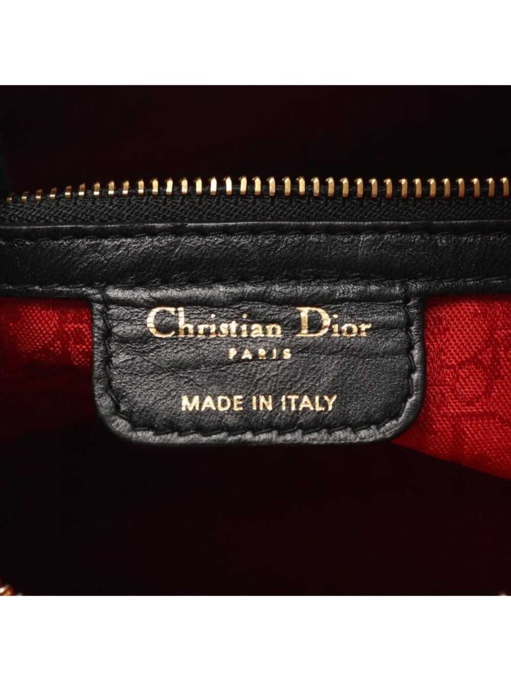 Dior Handbag Large Cannage Black Leather 2-Way Tote - Picture 4 of 10